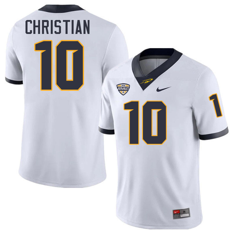Kenji Christian Toledo Jersey,Toledo Rockets College Football Jersey Youth College-White